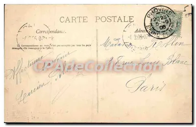 Provins - Muralhas de Aligre — A. V., editora, Provins — Verso