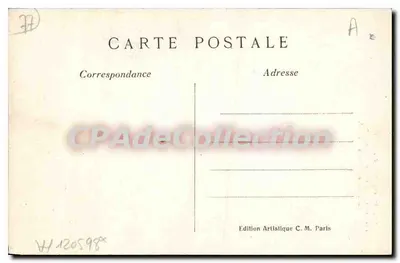 Provins (S.-et-M.) — Fortyfikacje z XII wieku — Wieża na walcu — Wydawnictwo C. M. — Rewers