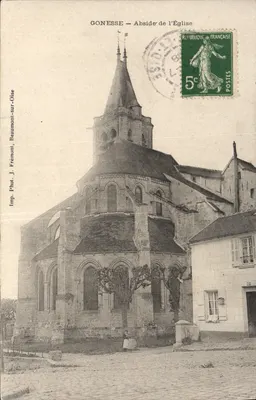Gonesse — Abside da Igreja — Imp. Phot. J. Frémon, Beaumont-sur-Oise