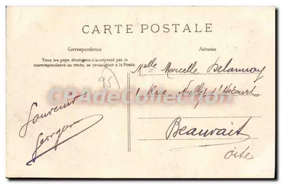 Gonesse — Abside da Igreja — Imp. Phot. J. Frémon, Beaumont-sur-Oise — Verso