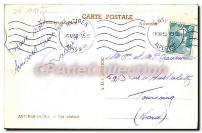 Antibes (A.M.) — Ogólny widok — A.D.I. ANICE — Rewers