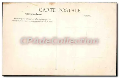 Antibes — Widok przez sosny — Wyd. E.D. n° 2447 — Rewers