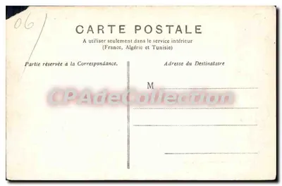 CAP D'ANTIBES — Rochas da Villa Eilenroc — L. Maillan, editor-livreiro, Cannes — Verso