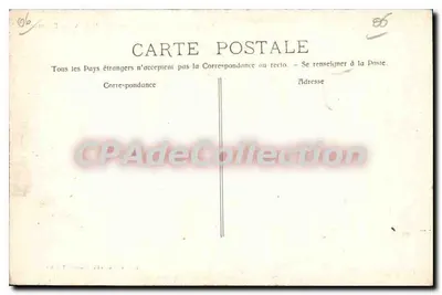 CAP d'ANTIBES (A-M) — Rochos da Villa Eilenroc — Lib. Maillan editor Cannes. 288 bis — Verso