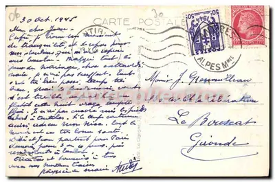 Antibes — Os Muros — Edição de 1828 — Verso