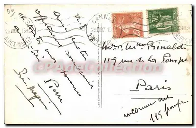 Antibes (A.M.) — Port i Fort Carré — Wydawnictwo Imperekty — Rewers