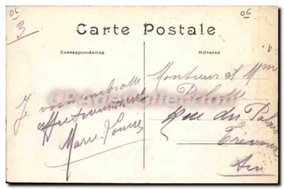 Antibes - Jardins du Rocc - Grotte des Faux-Monnayeurs — Hôtel d'Azur, n°1036 — Rewers