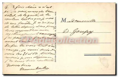 Antibes - Os Velhos Muros e as Alpes - RM — Verso