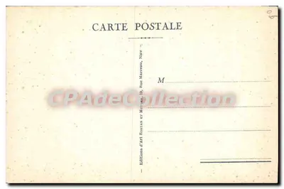 Antibes — Os velhos Muros — RM, n°621 — Verso