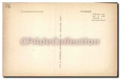 Antibes en de Alpenketen — LL — Uitgever LL — Achterkant