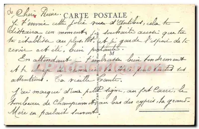 Antibes — Fort Carré — Wydawnictwo Art Mariani, nr 622 — Rewers