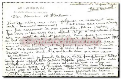 Antibes — De oude stad en de muur — Achterkant