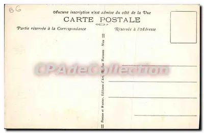 Antibes — Les Vieux Remparts — R.M. n°219 — Achterkant