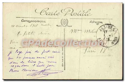 Antibes — O Forte Carré — Edição Niel, Papelaria, Mercadoria, Antibes SELECTA — Verso