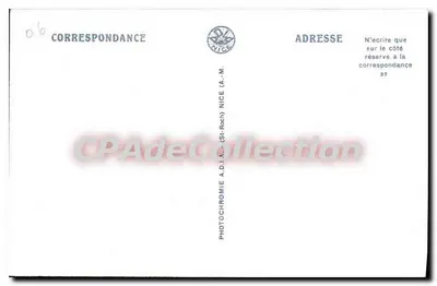 Juan-les-Pins — Vista Geral — BEF 64 — Fotocromia A.D.I. (St-Roch) — Verso
