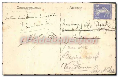 Juan-les-Pins — A Praia — LL. — 17 — Verso