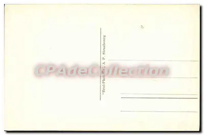 Juan-les-Pins — A Pinède & A Praia — A.P. Strasbourg — Verso