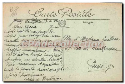 Juan-les-Pins — A Fonte dos Pinheiros — Selecta — Verso