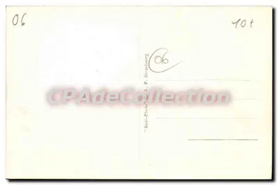 Juan-les-Pins — Vista geral — A.P. Strasbourg, n° 137 — Verso