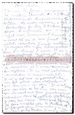 Visão aérea da promenade e da praia de Mônaco — CPAdeCollectio — Verso