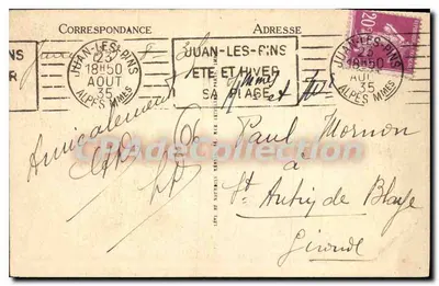 Juan-les-Pins — La Promenade — LL — Reverso