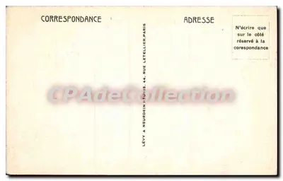 Juan-les-Pins — A Rua do Cap e o Bairro da Fontaine-du-Pin — LL — Verso