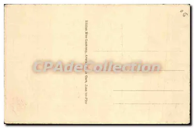 Juan-les-Pins — Litoral — Edição Mme Lachamp — Verso