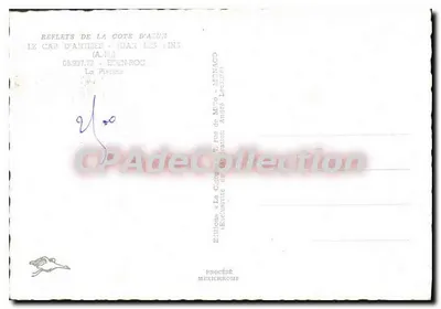 O Cap d'Antides - Juan-les-Pins — Eden-Roc — Éditions La Cogna — Verso