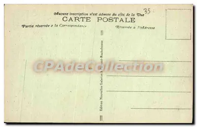 Dinard — A Praia — L. B. 403 — Verso