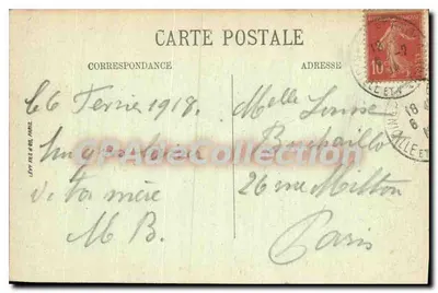 Dinard — Ponta da Malouine — LL. n°27 — Verso