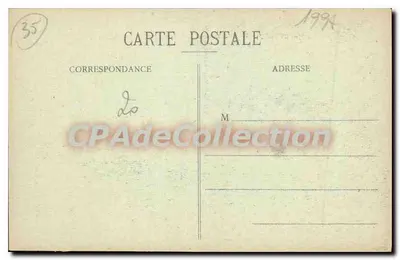 Dinard - Côte d'Émeraude - Wejście na plażę i Mistrzostwo Malouine - G. F. - Wydawnictwo Guérin, St-Malo (4. et V.) — Rewers