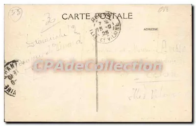 Dinard — Digue-Promenade i Wyspa Moulinet — A. Lamiré Wydawca, Rennes — Rewers