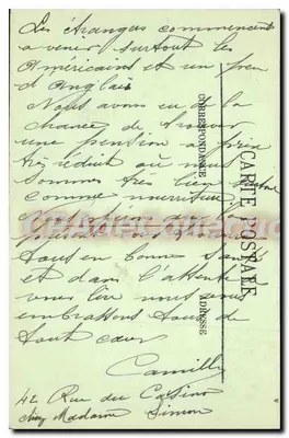 Dinard — A Anse aux Étèles — LL. — n°98 — Verso