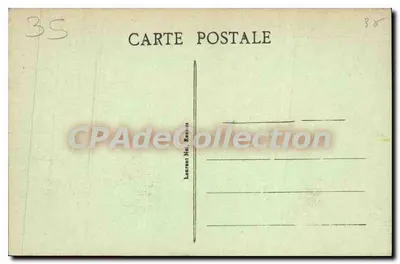 Côte d'Emeraude - Plaża i Molo de Moulinet - Dinard — Rewers