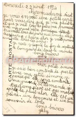 Dinard — Promenada Clair de Lune i przystań dla łodzi zielonych — Wybrzeże Emeraude, n°13 — Rewers