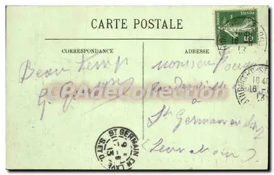 Dinard — As Villas da Malouine na Ponta do Grouin — LL. — Verso