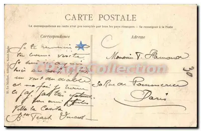 Dinard — Wyspa Malouine — Wybrzeże Emeraude — wydawca H. Le Maillot, nr 161 — Rewers