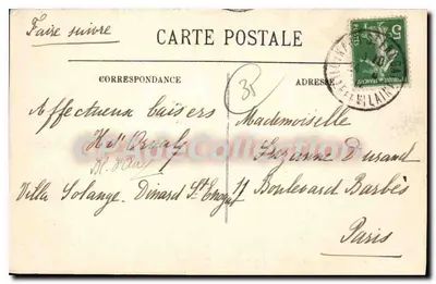 Dinard — Efeito de Contre-Jour da Malouine — LL. n°84 — Verso