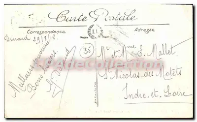 Dinard — La Malouine, ver weg Saint-Malo — L. L. Uitgever — Achterkant