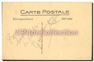 Dinard — Plaża Ecluse w dniu burzy — LL, nr 94 — Rewers