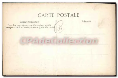 Dinard — A Praia — Costa da Esmeralda — Editor E.D. n°678 — Verso