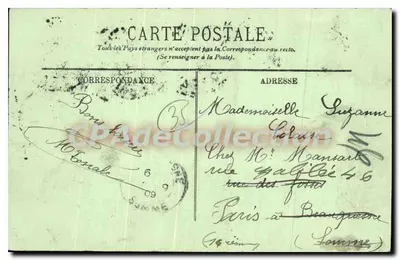 Dinard — A Praia — LL. — Réplica Juf — Verso