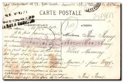 Dinard — A Praia e o Hotel Royal — LL. — René Remy — Verso