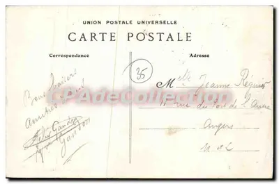 Dinard — Plaża — Wybrzeże Emeraude — G.F. n° 4601 — Rewers