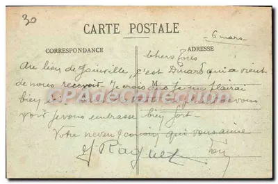 Dinard - Plaża La Malouine - Wydawnictwo Guériu, St-Malo (1.-et-V.) — Rewers