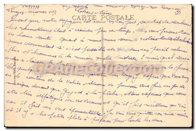 Dinard - La Plage — Côte d'Émeraude — wydawca L.P. n°1639 — Rewers