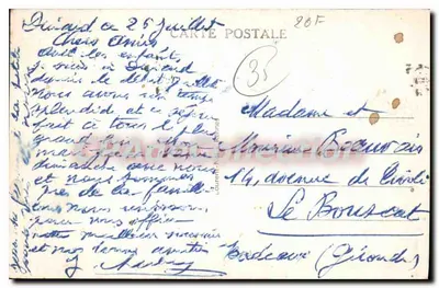 Dinard — Wejście na plażę i Malouine — Cote d'Emeraude, n°2201 — Rewers