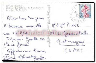 Most Emeraude — Wodne pojazdy — Combier (S.-et-L.) — Rewers