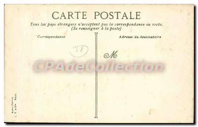 Grenoble — Widok panoramiczny — L. Y. & Cie, Paryż, nr 1487 — Rewers