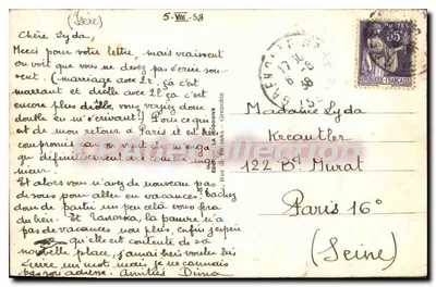 Grenoble — Ogólny widok i Moucherotte — Wydawnictwo z Grenoble, nr 14 — Rewers
